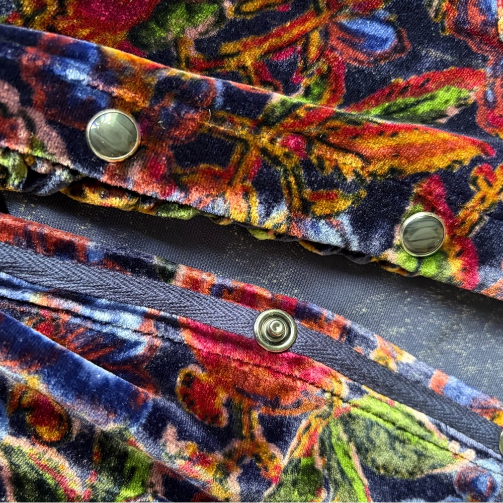 Sundance Gretel Western Velvet Button-Down Shirt - Picture 11 of 12